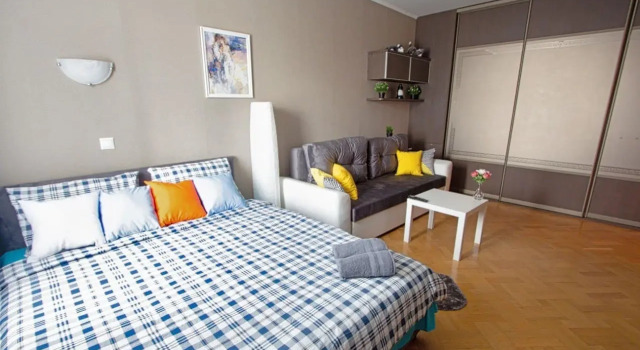 Na Ulitse Dmitriya Ulyyanova 43/3 Flat, Rezervovat Apartmán Hotely v UZAO Area s parkováním, Parkování