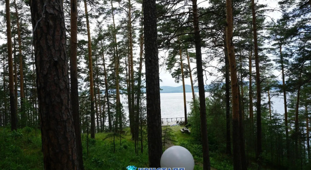 Double No. 12 Chalet with lake view Kristall - Turgoyak Recreation camp