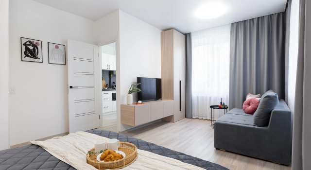 Uyutnaya Ryadom S Metro Flat, Rezervovat Apartmán Hotely v Moskva s parkováním, poblíž Filyovsky Park Metro Station, Parkování