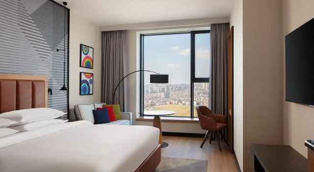 Двухместный номер Corner Premium с видом на город Стамбул Коза Парк Эсеньюрт / Sheraton Istanbul Esenyurt