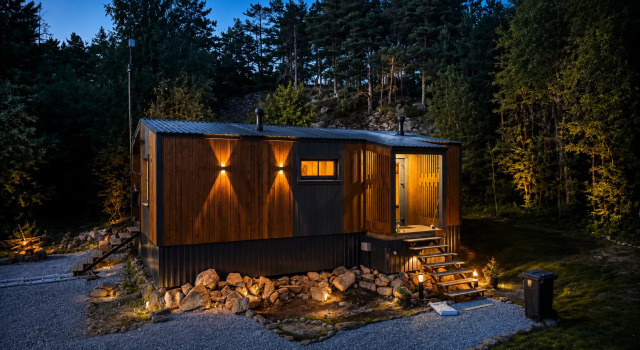 Dom U Skaly Private house, Prenota Casa vacanze Hotel a Carelia con parcheggio, Parcheggio