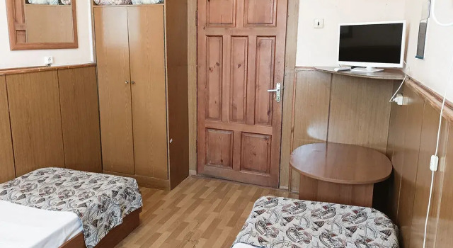 Кровать в общем номере Отель Smart Hotel KDO Канск