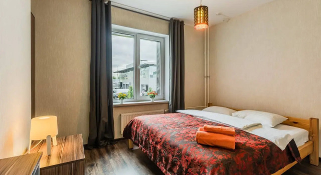 Двухместные апартаменты Superior с 2 комнатами с балконом Апартаменты a.m. Rooms Pulkovo Park Deluxe