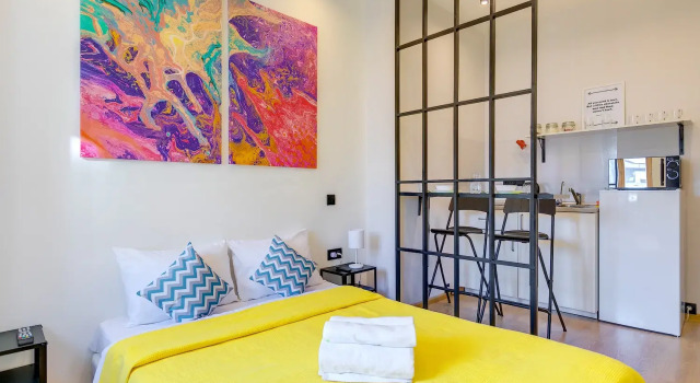 Stylish Studio on Arbat Axis.Moscow Arbat Flat, Prenota Appartamento Appartamenti a Arbat, Appartamento