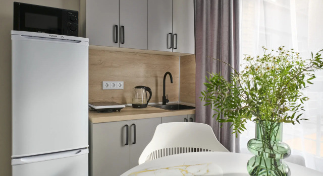 ZhK Landyishi 521/4 Apartments, Rezervovat Apartmán Hotely v UZAO Area s parkováním, Parkování