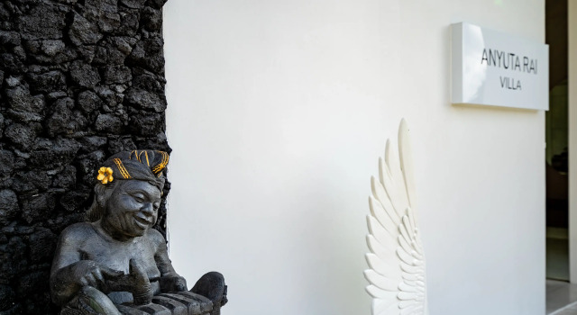 Четырёхместная вилла Deluxe с 2 комнатами с видом на бассейн Green Flow Villas Complex Ubud