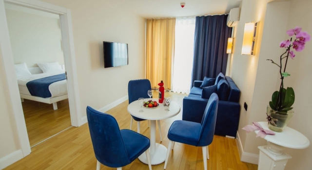 Апартаменты c 1 комнатой с балконом и с видом на море Апарт-отель ORBI HOST | Orbi City Batumi