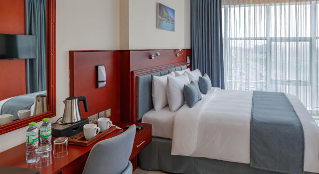 Номер Deluxe с красивым видом из окна Salalah International Hotel