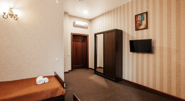 Standard Twin room with mountain view Bavaria Hotel