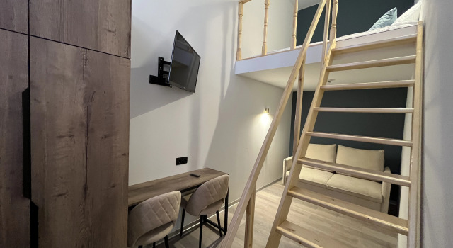 Апартаменты Семейные с 2 комнатами Апарт-отель Комплекс апартаментов Port Comfort by Sennaya