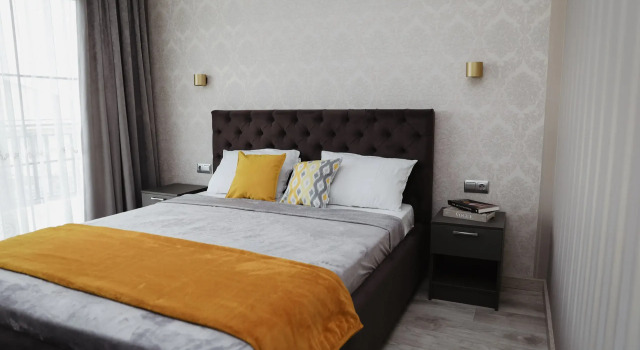 Апартаменты Deluxe с балконом Апарт-отель У Луизы