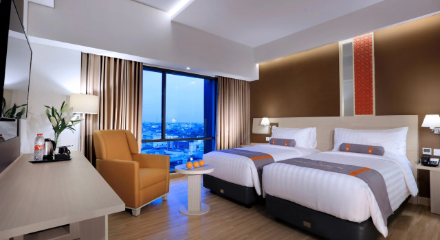 Двухместный номер Deluxe Harper Palembang by ASTON