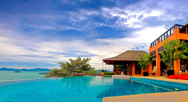 Вилла Residential с бассейном с 5 комнатами с видом на океан Sri Panwa Phuket Luxury Pool Villa Hotel
