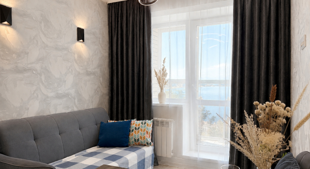 Uyutnaya Studiya S Vidom Na Zaliv Yakobi Flat, Boek Appartement Irkoetsk Irkutsk