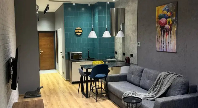 Odnokomnatnaya Komfort24 u m.Mayakovskaya na 3 Gostya Flat, Rezervovat Apartmán Wellness hotely v Moskva, poblíž Aeroexpress Sheremetyevo, SPA