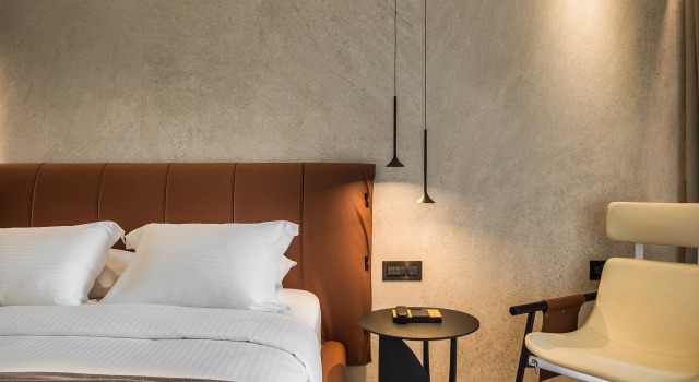 Двухместный номер Deluxe с балконом и с видом на море Отель Canale Hotel&Suites