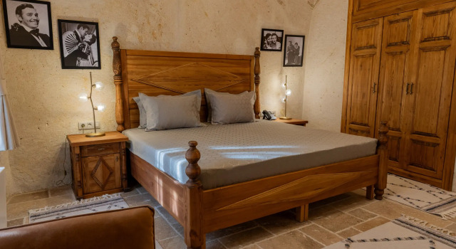 Номер Standard с красивым видом из окна Asmalı Konak Cave Suites