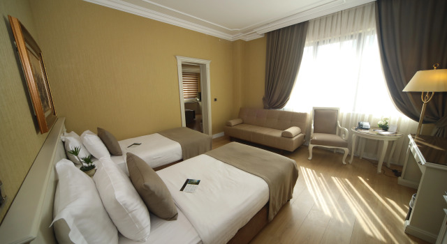 Номер Superior с красивым видом из окна Bilek Istanbul Hotel