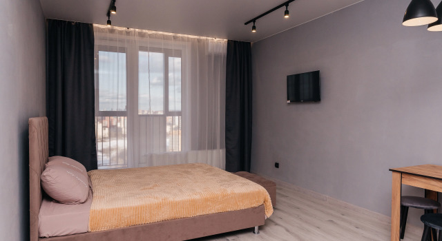 Stilnaya Studiya S Dzhakuzi Ryadom S Zhd Vokzalom Lodging House, Boek Appartement Dzerzhinsky City District Perm, in de buurt van Perm-2 Train Station