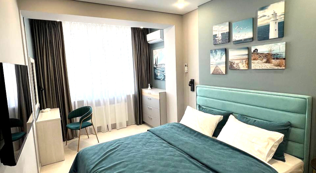 1 Komnatnaya Kvartira U  Parka Pobedy Flat, Rezervovat Apartmán Sevastopol 