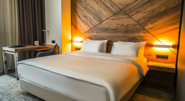 Standard- dobbelt værelse med udsigt Messier 53 Yerevan Hotel