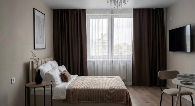 Uyutnaya V Elitnom Zhk Edison S Smart Tv Flat, Rezervovat Apartmán Hotely v Bashkortostan s parkováním, Parkování