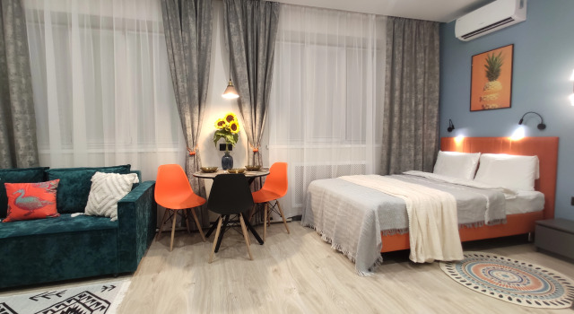 Квартира студия 25м² недалеко от центра, Забронировать Апартаменты/квартира Переславль-Залесский Ярославская область