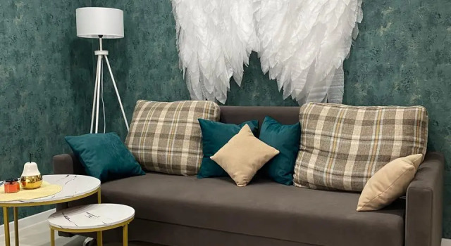 Трёхместные апартаменты Comfort c 1 комнатой с балконом Апартаменты Крылья на улице Клиническая 12