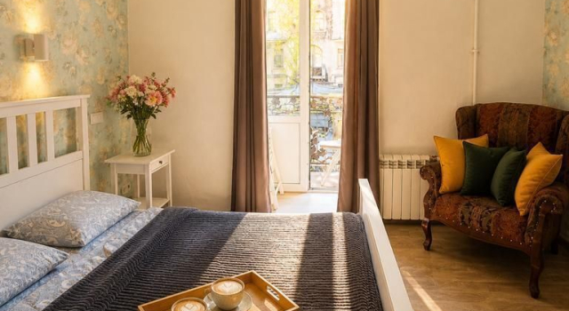 V Samom Serdtse Peterburga V Istoricheskom Zdanii Khikh Veka Flat, Rezervovat Apartmán Petrohrad Rusko, poblíž Dostoevsky Museum