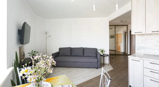 Апартаменты Flat Inn | Смоленск | Высокий этаж с видом на центр, Забронировать Апартаменты/квартира Апартаменты Смоленска, рядом с Художественная Галерея, Апартаменты/квартира