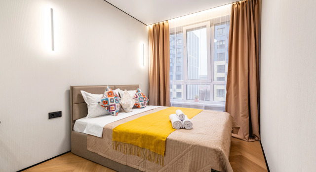 Uyutnaya Studiya V Tsentre Almaty 64A Flat, Prenota Appartamento Almaty Kazakistan