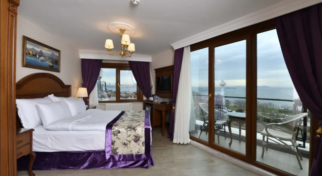 Люкс Executive с балконом и с видом на море или на Голубую мечеть GLK PREMIER Sea Mansion Suites & Spa - Special Class