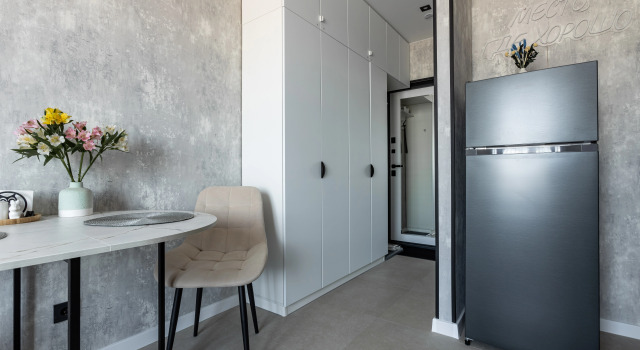 Studiya S Bolshim Kukhonnym Stolom I Brizerom Na Vasilyevskom Ostrove Flat, Rezervasyon Daire Sankt Peterburg Rusya