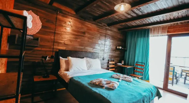 Двухместный номер Standard с балконом Wooden Hotel Kazbegi