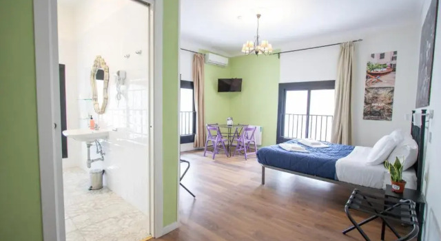 Четырёхместный номер Private Ostello Bello Napoli