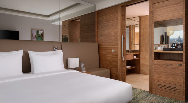 Двухместный номер Премиум с панорамным видом Гостиница Radisson Blu Олимпийский, Москва