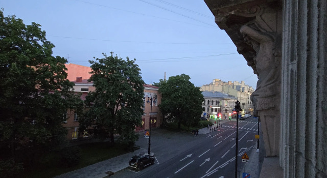 Люкс с красивым видом из окна Отель Огни Петербурга