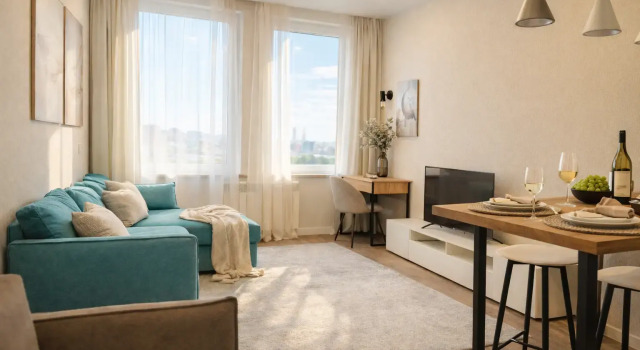 Appartamento Studiya vozle metro Flat