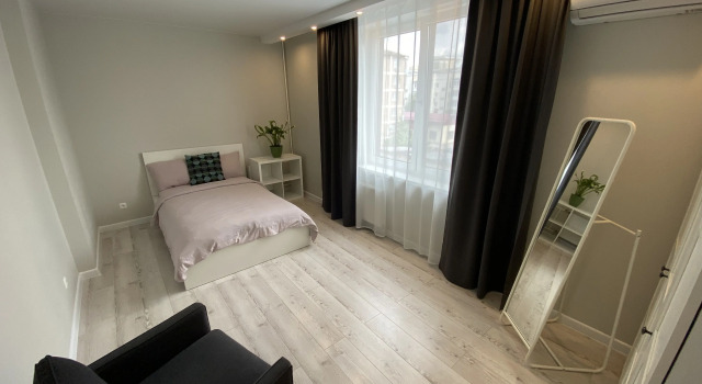 Komfortnaya Na Borisa Domashnikova 22 Flat, Rezervovat Apartmán Hotely v Bashkortostan s parkováním, Parkování