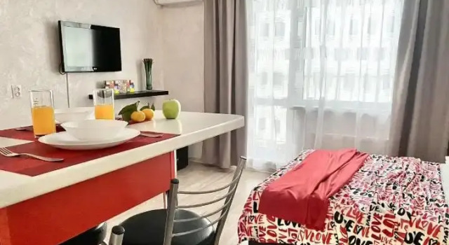 Uyutnaya Sovremennaya Studiya Flat, Boek Appartement Kalininsky district 