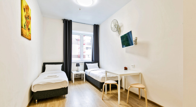 Economy Doppel Zimmer Laspace Studios level 3