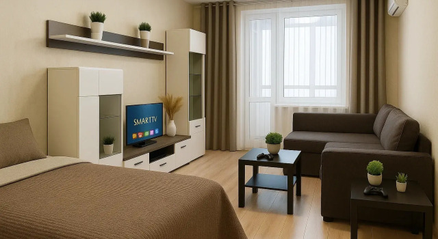Квартира Роскошная возле Аквапарка и Центра Казани от сети RusHouse