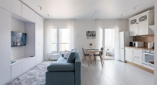 V odnom iz luchshikh Zhk Belarusi - Novaya Borovaya Flat, Buchen Sie Ferienwohnung Minsk 