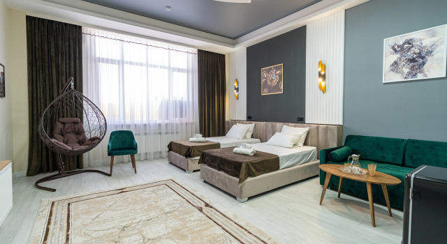 Двухместный номер Стандарт Deluxe с красивым видом из окна Отель Пуллман ДМ