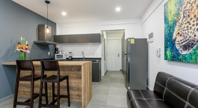 Семейная студия с красивым видом из окна Апарт-Отель Studio 30 Condhotel by Nah Hotels