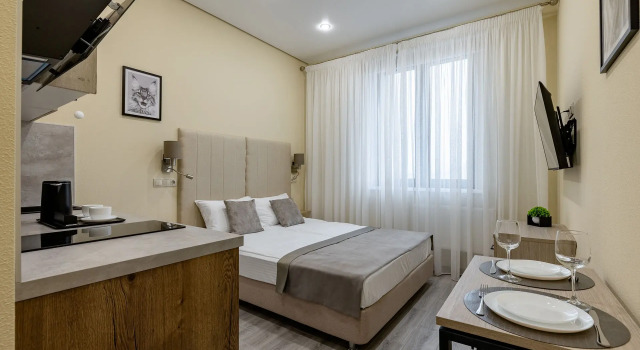 Zolotaya Vershina Apart Hotel, Rezervovat Hotel Hotely v ZAO Area s parkováním, Parkování
