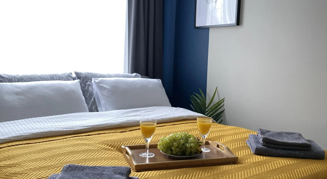 Bird Family 3 rooms flat, 2 bedrooms, free parking, Book Lejlighed Krasnogvardeisky district Sankt Petersborg
