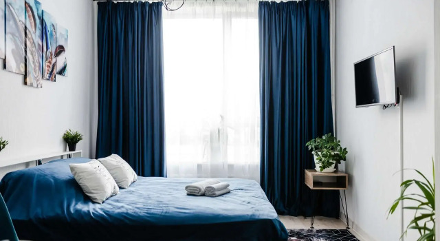 Bulvare Zelyonye Allei 11 Apartments, Book Lejlighed Hoteller i Leninsky District med parkering, Parkering