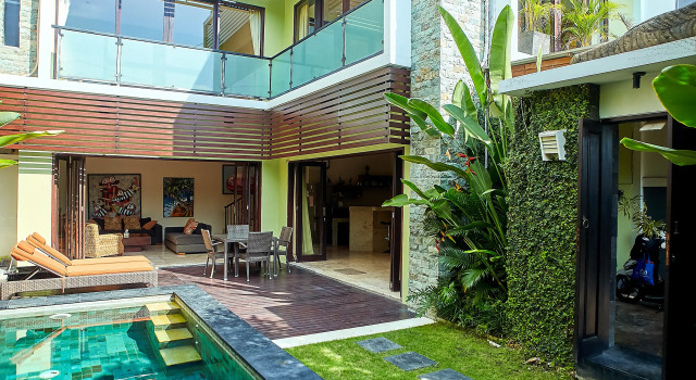 Shanti Villa, Rezervovat Vila Chaty v Bali, Chalupa