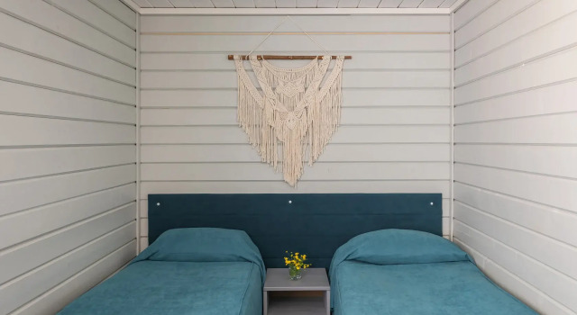 Двухместный семейный Cottage Standard 2 Rooms с красивым видом из окна База Отдыха Янисъярви